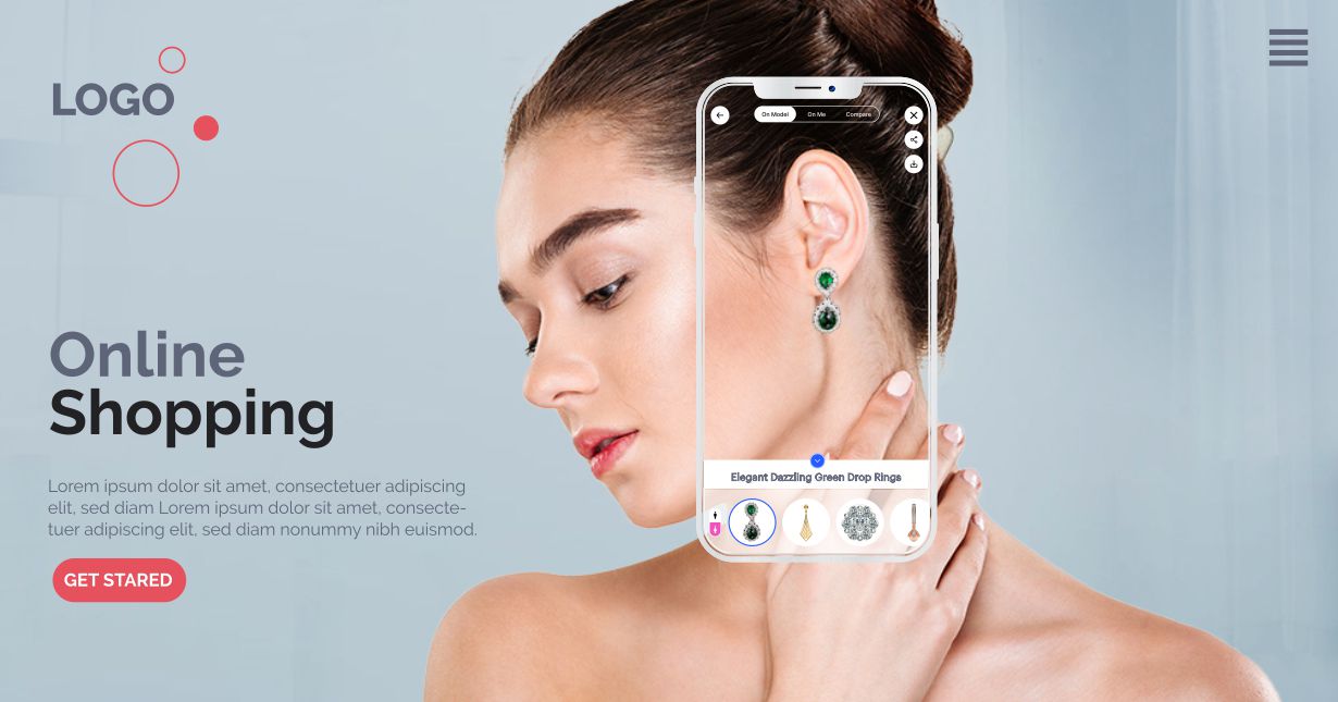 Virtual Try-On Jewellery eCommerce Website