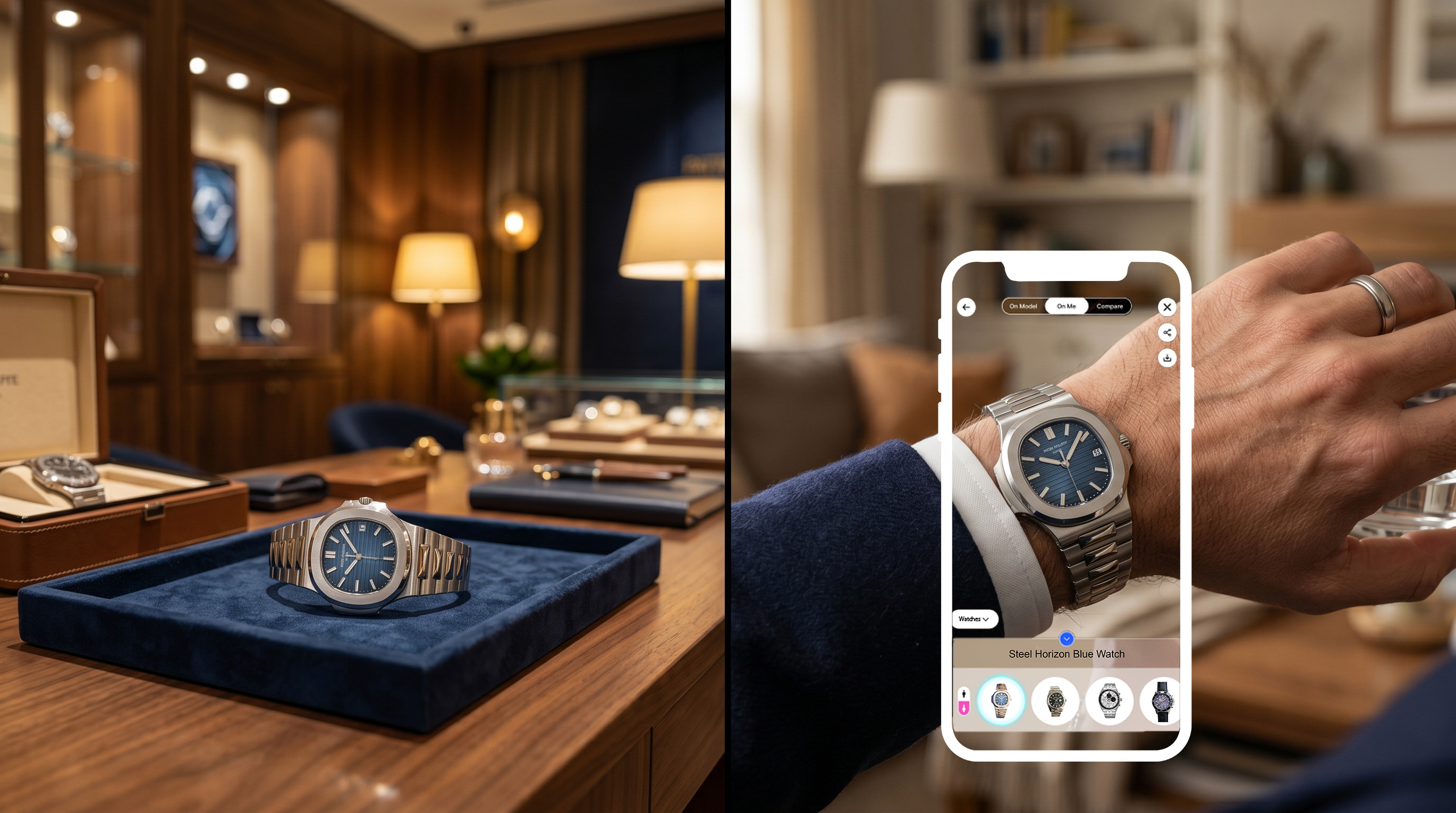 virtual try on technology for watches