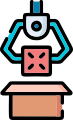 Production cost reduction icon representing fewer physical product samples.