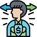 Buyer confidence icon representing reduced purchase uncertainty in eCommerce.