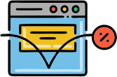 E-commerce shopping experience maximizing shopper convenience and customer satisfaction.